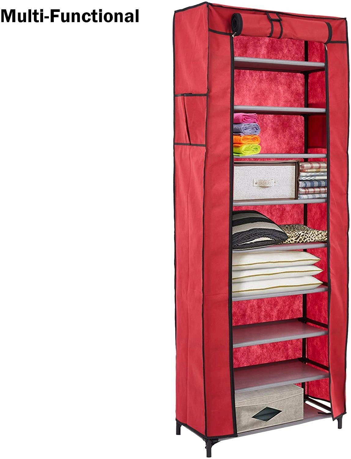 Stylish 10-Tier Shoe Rack – Keep Your Closet Neat & Dust-Free!